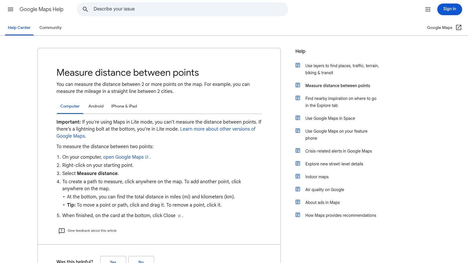 Certificados Energéticos | Mide con Precisión: Apps para medir distancias en 2026 Medir distancias exteriores con Google Maps