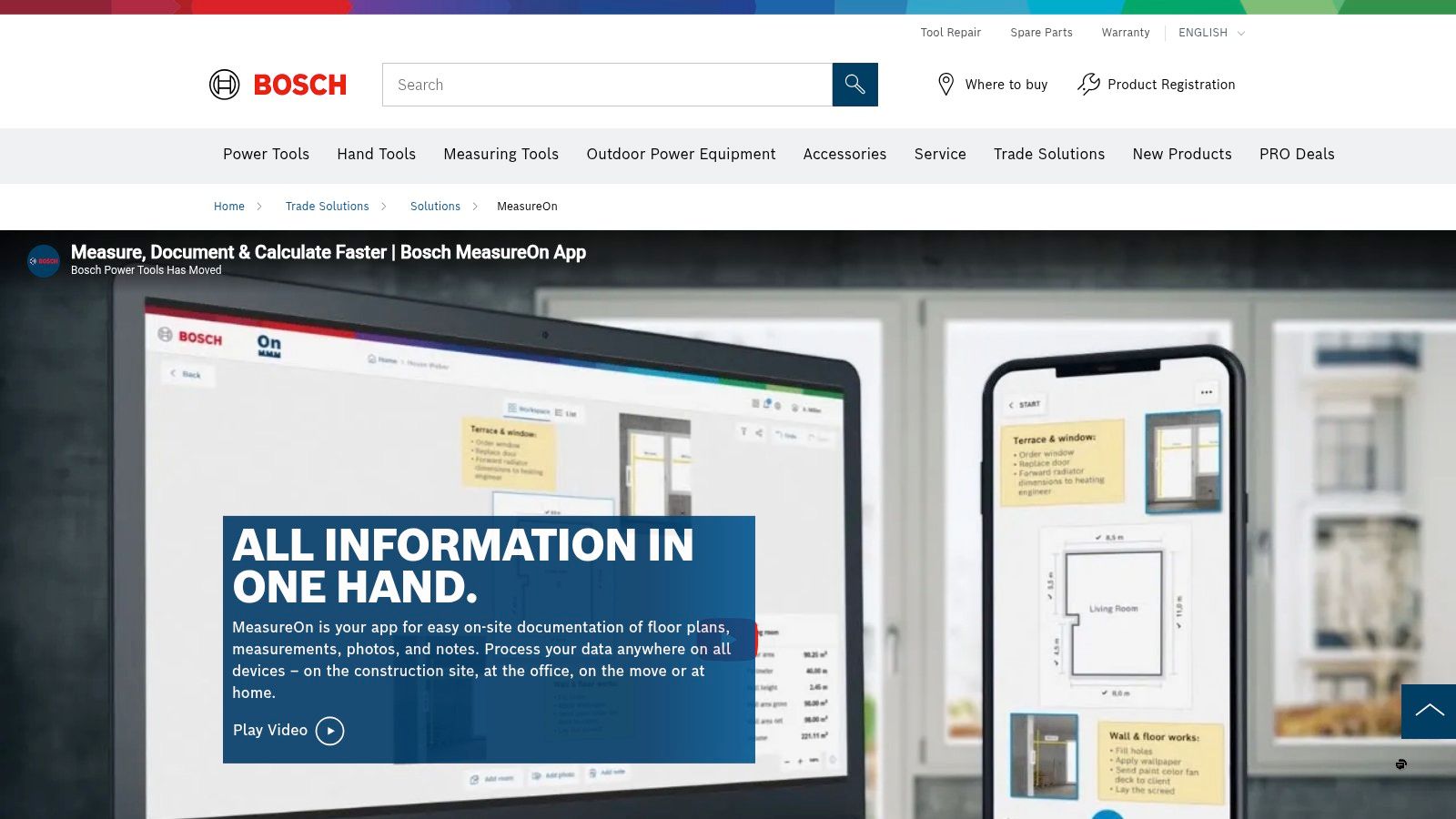 Certificados Energéticos | Mide con Precisión: Apps para medir distancias en 2026 Bosch MeasureOn con documentación de medidas