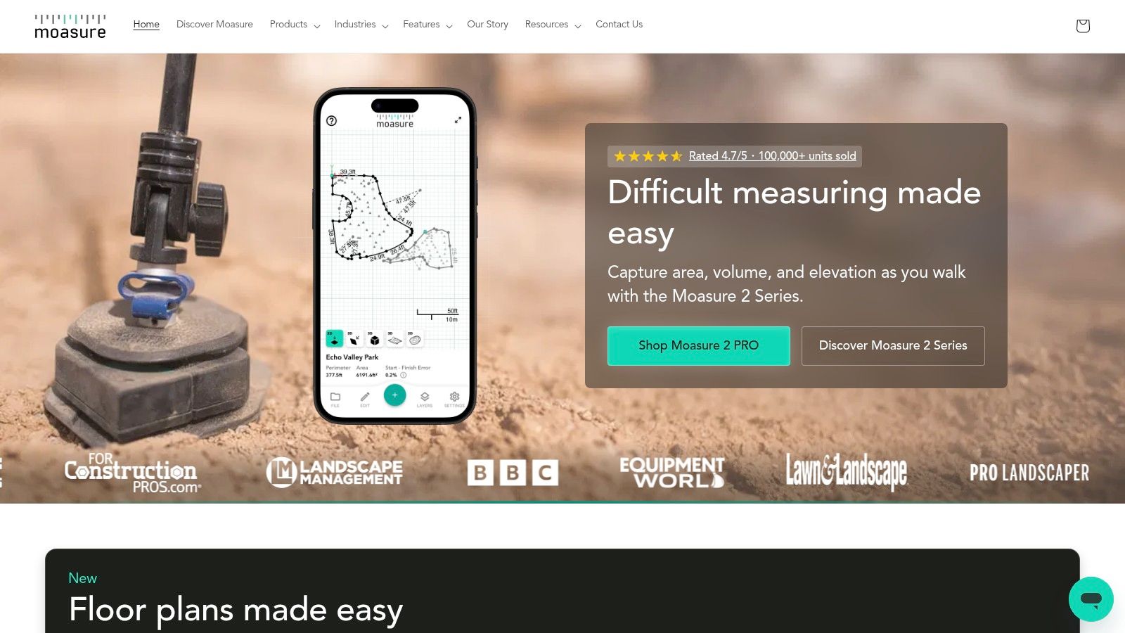 Certificados Energéticos | Mide con Precisión: Apps para medir distancias en 2026 Moasure con dispositivo propio para medir