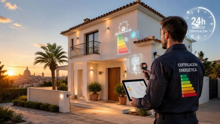 Certificado Energético Vivienda Unifamiliar: Gestión en 24 h